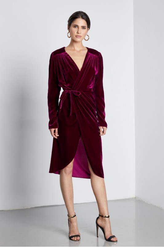  ARIES WRAP DRESS